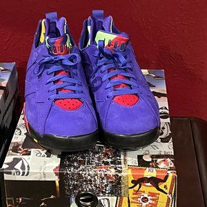 SIZE 11 AIR JORDAN 7 LOW NRG " TAXI/ TAXI-BLACK-WHITE